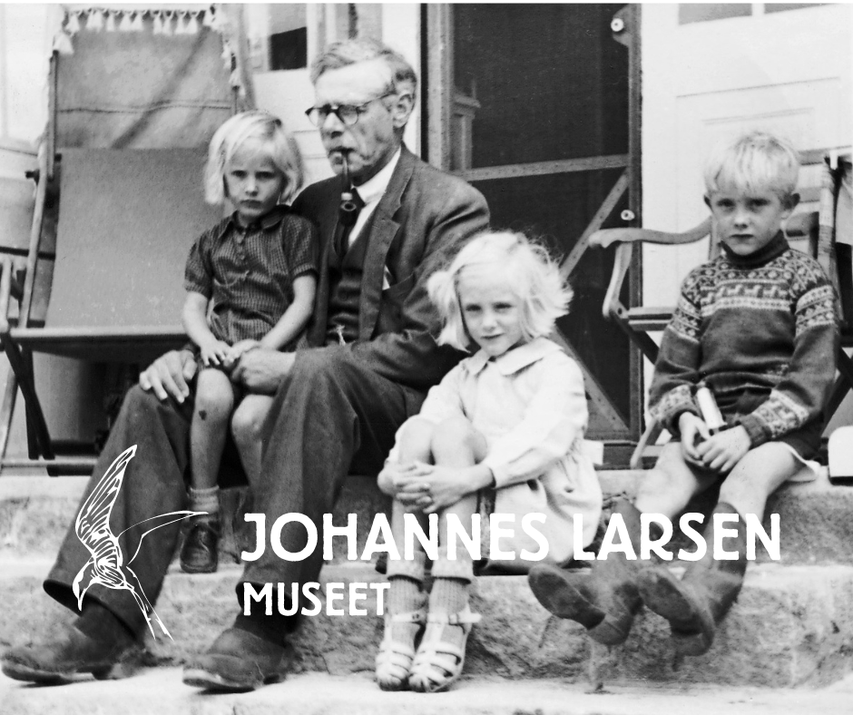 rundvisning for børn på Johannes Larsen Museet
