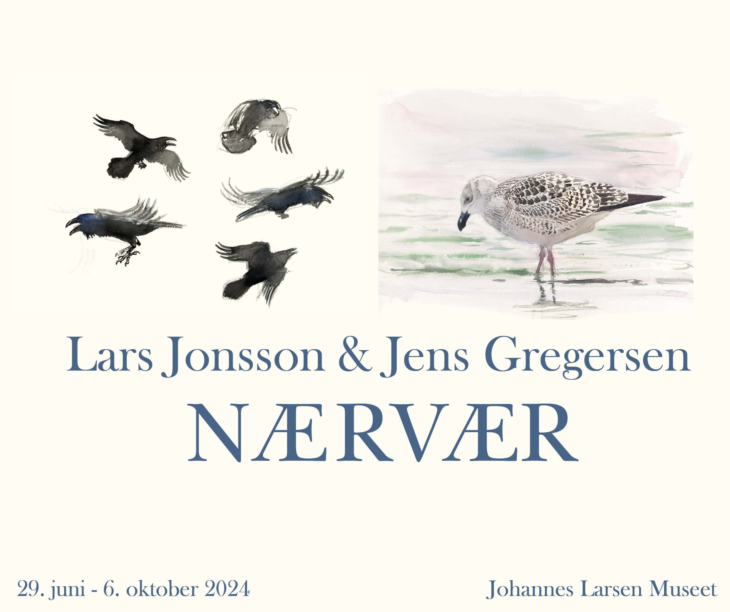 Særudstilling NÆRVÆR på Johannes Larsen Museet 2024