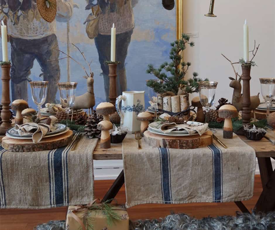 Juleborde 2024 på Johannes Larsen Museet