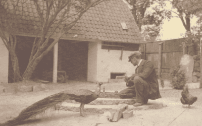 Johannes Larsens fødselsdag på Møllebakken