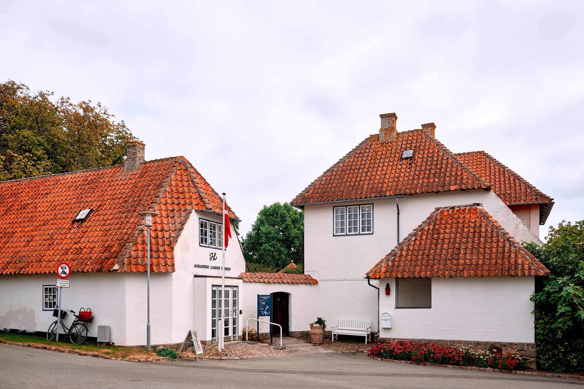 Johannes Larsen Museet, indgang. Foto: Ard Jongsma